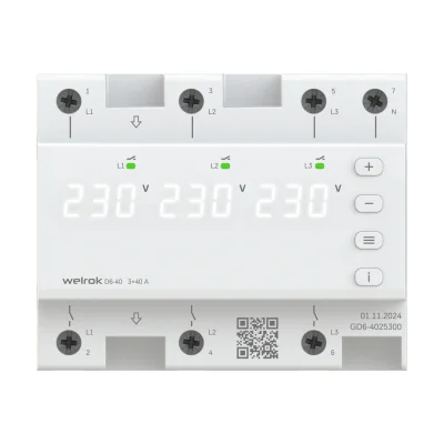 Реле напряжения Welrok D6-40